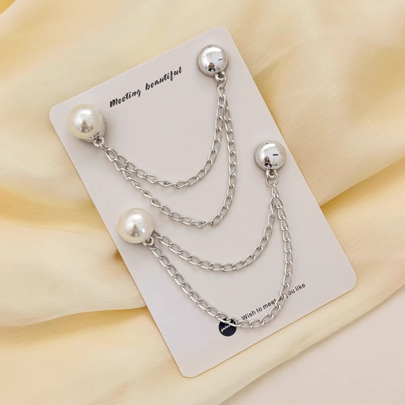 Pantalones largos y cortos, pantalones de artefacto, perneras del pantalón, cadena anti-trapeador invisible, hebilla de succión magnética, cierre, ajuste fijo, hebilla de borde