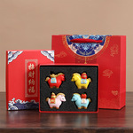 国潮马上发财生肖马摆件桌面马年礼物吉祥物马上有钱年会伴手礼