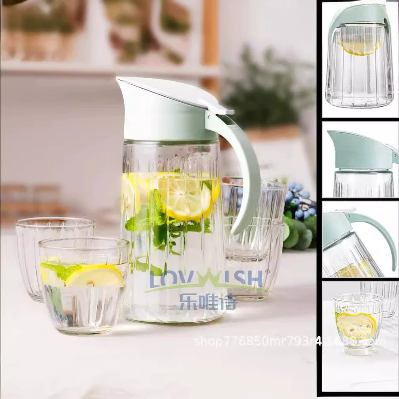 乐唯诗 Harp, set, glass teapot, Birthday gift, wholesale
