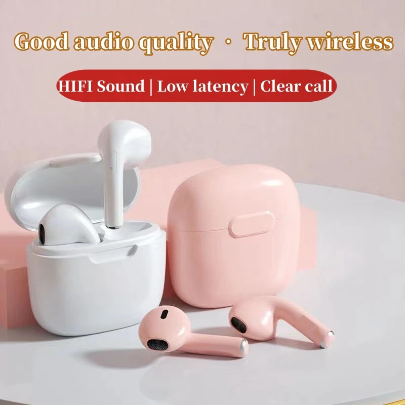 Factory Explosions A2 Pro Bluetooth Headset 5.3 Long Life Mini In-Ear Wireless Sports Headset Macaron