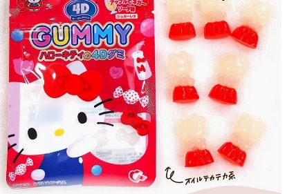 4D жевательные конфеты (Heart) ананасовый вкус, фигурка «пуддинг-собачка», 72 г
