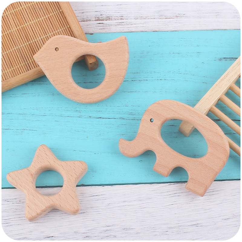 Nuevo bebé suministros de haya juguete bebé molar dibujos animados pájaro dinosaurio erizo unicornio mordedor