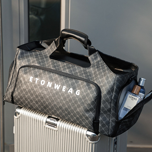 Wholesale dry and wet separation large-capacity fitness bag independent shoe position short-distance travel bag luggage bag sports shoulder bag