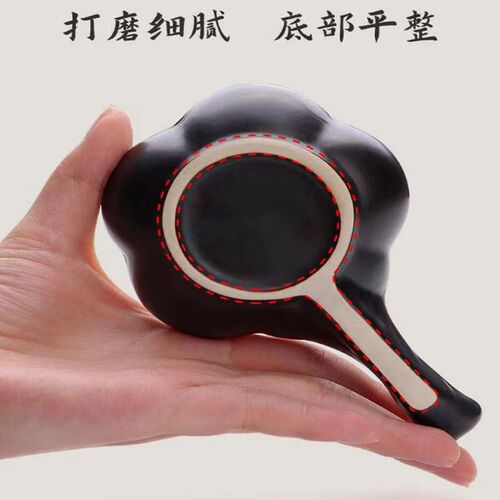 Plum blossom ceramic ink dish, brush holder, pen holder, licking small water dish, four treasures of ink, ink pool, ink cartridge, ink tray, pen wash