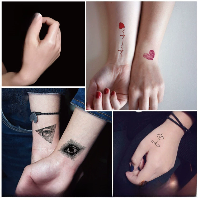 Waterproof fresh tattoo stickers, South Korea, English letters