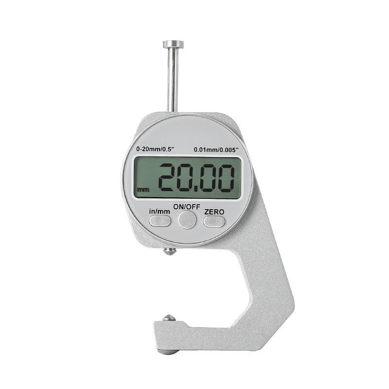 千分尺测厚仪测厚度高精度卡尺数显测量纸张薄膜钢管珍珠平尖