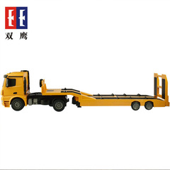 Double Eagle E562 remote control flatbed trailer electric semi-trailer tractor transport engineering truck children's toys gift
