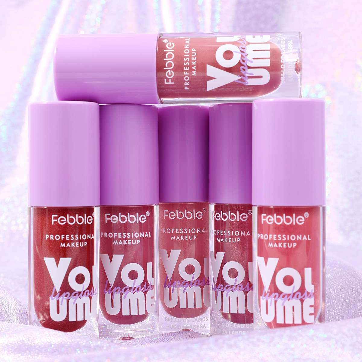 USHAS European and American Cross-border spot fino brillo de labios, resistente al agua, duradero, no se desvanece, no se pega, taza, esmalte de labios, lápiz labial LG2585 image 4
