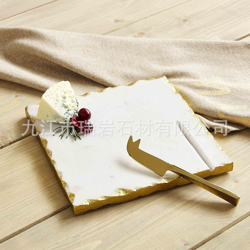 Nueva paleta de lujo ligera de mármol natural Phnom Penh Hotel Home Baño almacenamiento Aromaterapia Dispuesto al por mayor