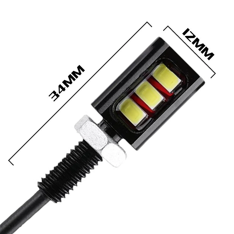 Фабричный автомобильный винт свет лицензия 5630 3smd мотоциклетная светодиодная подсветка номера 5730 винт орел глаз лампа