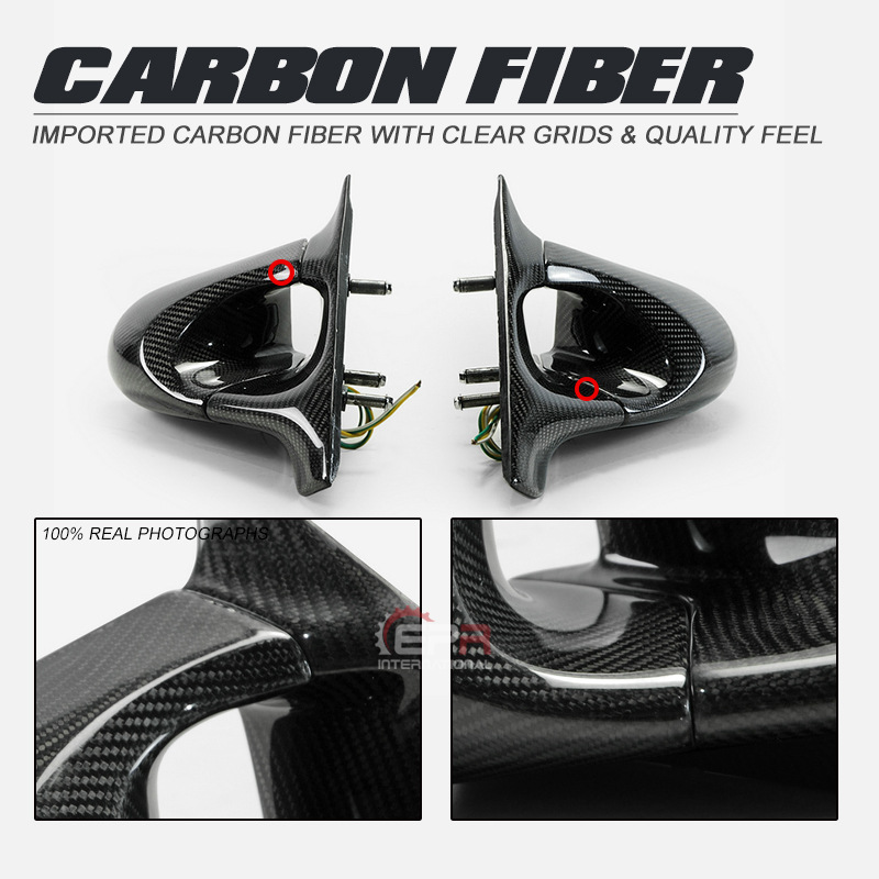 Carbon Fiber Rearview Mirror For Mazda RX8 SE3P GND Electric Bullet