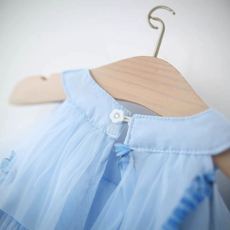 Летнее трехмерное платье с бантом, детская одежда, оптовая продажа