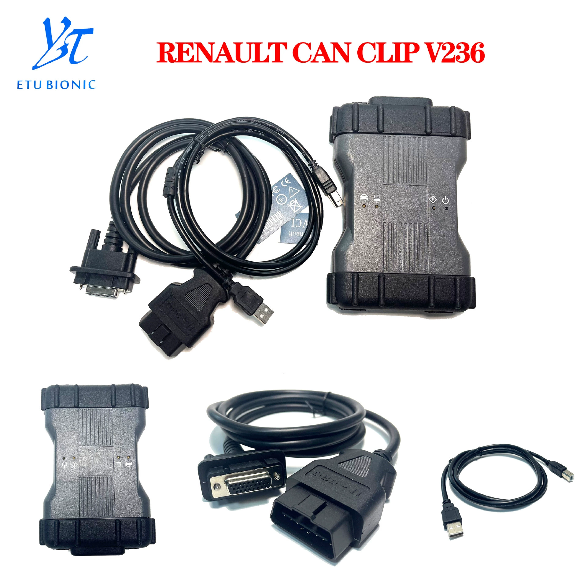 Диагностический прибор автомобиля Renault с функцией WIFI детектор obd