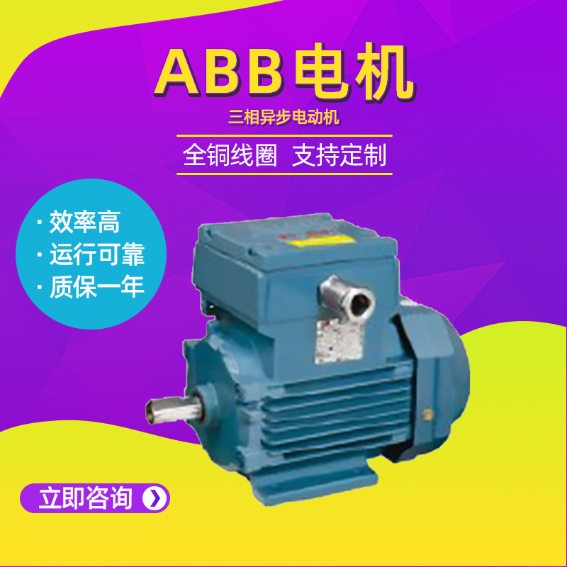 Abb Motor M2Ja Series Explosion-Proof Three-Phase Asynchronous Motor 22Kw30Kw37Kw Factory Direct Supply