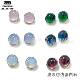 F136 titanium wave edging opal flat bottom earnail lip nail G23 titanium alloy puncture jewelry ear bone nail tongue nail