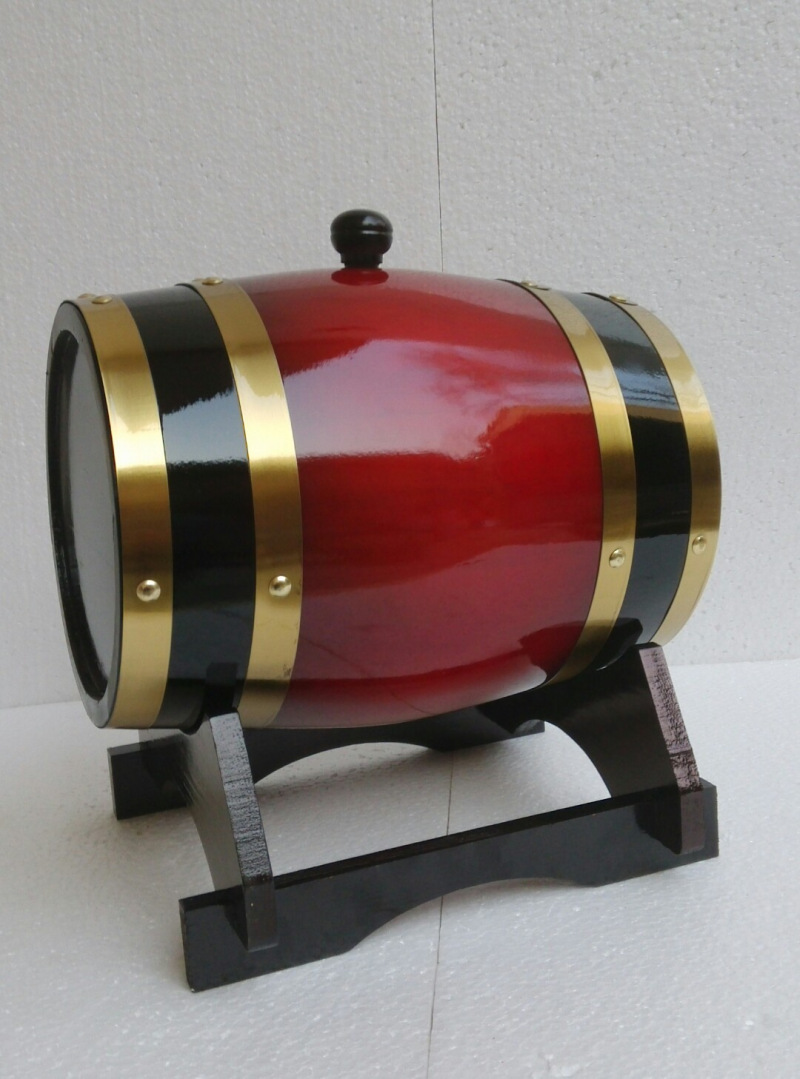 ZM6H批发木桶橡木葡萄酒1.5L -225L白酒红酒桶家用装饰酒桶啤酒桶