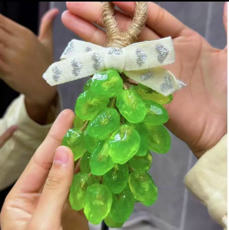 手工水晶葡萄香皂diy材料包装饰精油皂透DIY葡萄香皂礼物创意礼品|undefined