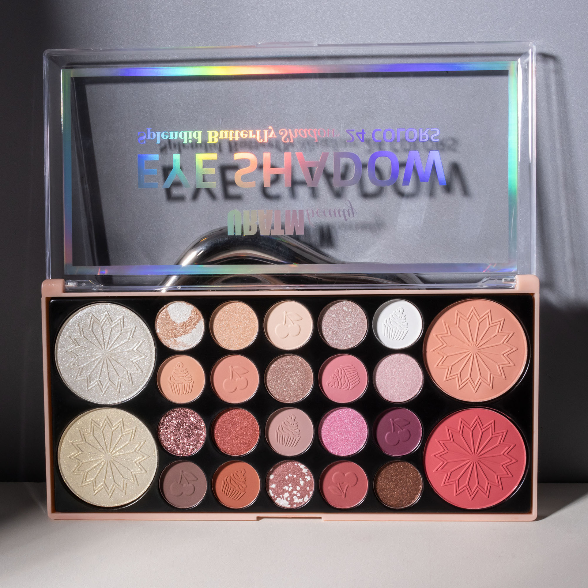 Cross-border bestseller: 24-color multi-functional all-in-one makeup palette, matte, pearlescent, eyeshadow, lipstick, blush, contour and highlight all in one undefined