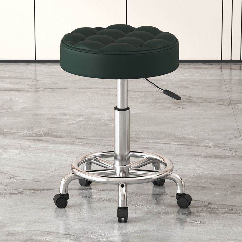 Taburete de belleza, polea de elevación rotativa, taburete de computadora, taburete de manicuría, taburete redondo, peluquería, silla giratoria, salón de peluquería especial