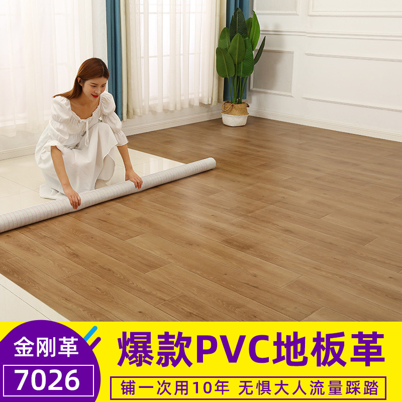 リビングの耐磨耗床は家庭用寝室PVC床セメントタイルを貼ります。|undefined