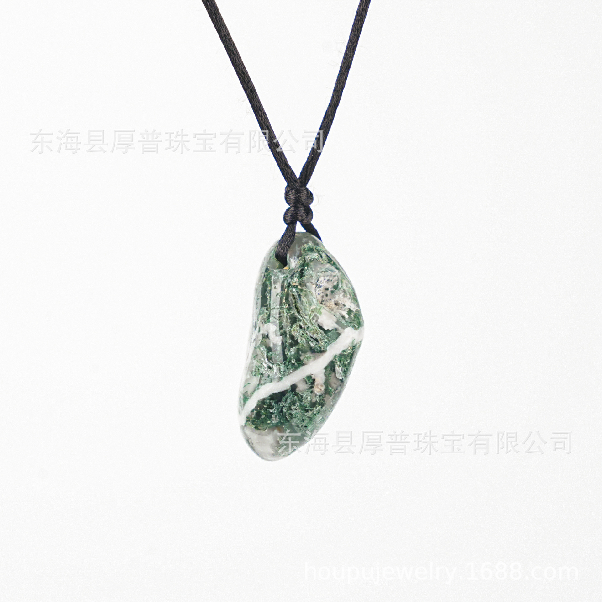 수생 마노(롤링 스톤 + 브레이드 로프 스타일)