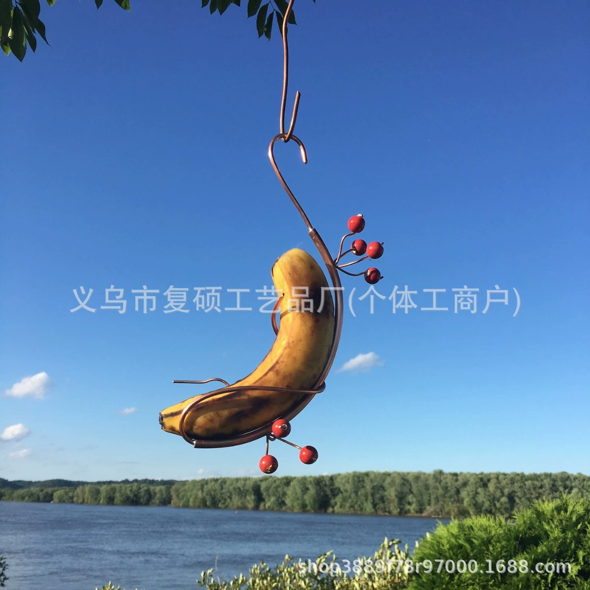 Трансграничный новый продукт Гамак-бабочка-банан Гамак-бабочка-банан Гамак-кормушка-бабочка