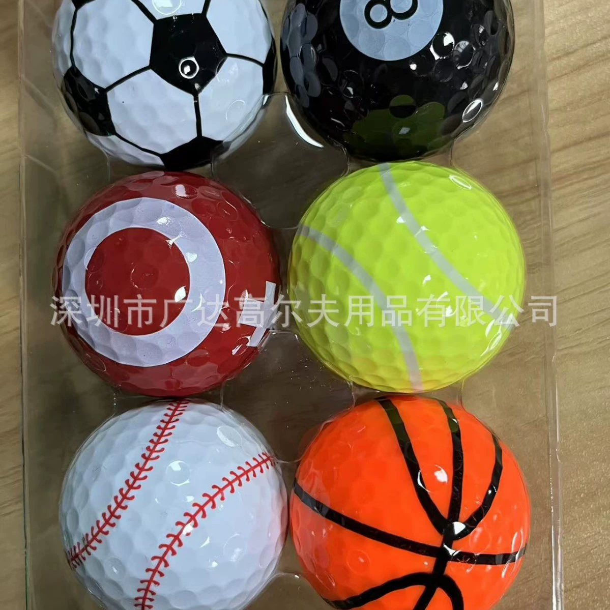 Трансграничные фабрики прямых продаж гольф аксессуары, цветные шарики golf спортивные мячи