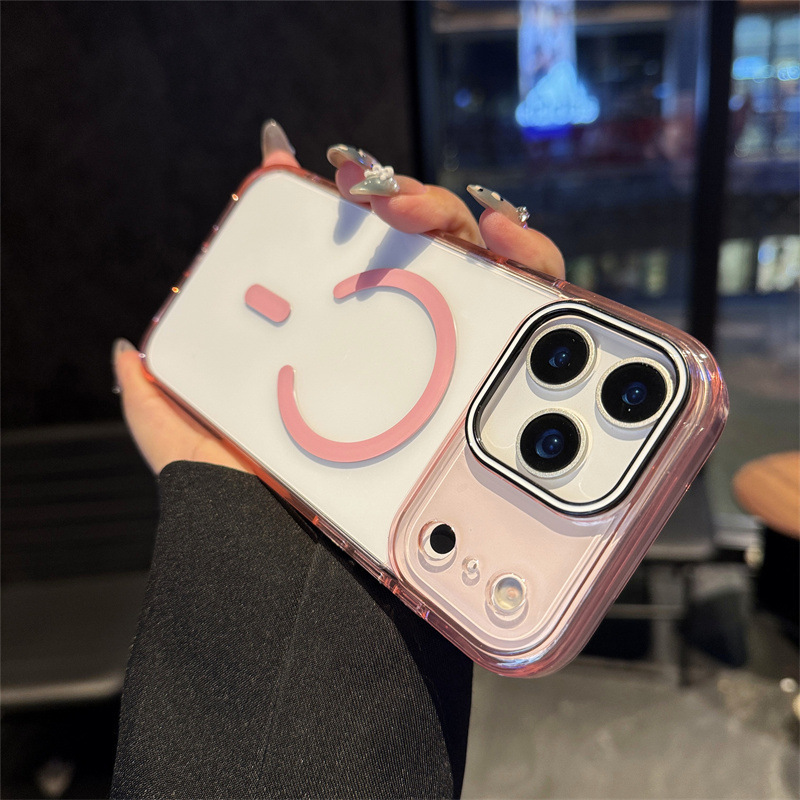 超薄冰透磁吸适用iPhone17PROMAX手机壳亚克力硬壳苹果17保护套16|undefined
