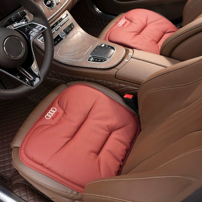 Lumbar Support Cushion | Seat cushion, seat cover - type-c-front-seat-cushions-2-pieces-volcano-red-audi