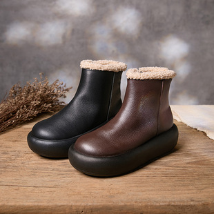 Boots �|ݸ�����¿����Ů��Ƥѥ�ӼӺ�ë���S�ɸ�������ŮƤѥ