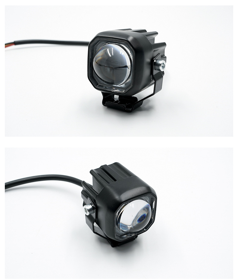 Car Led Spotlight Low Voltage Motorcycle Spotlight High Beam Large Lens Super Bright Spotlight Truck Off-Road Vehicle Headlight