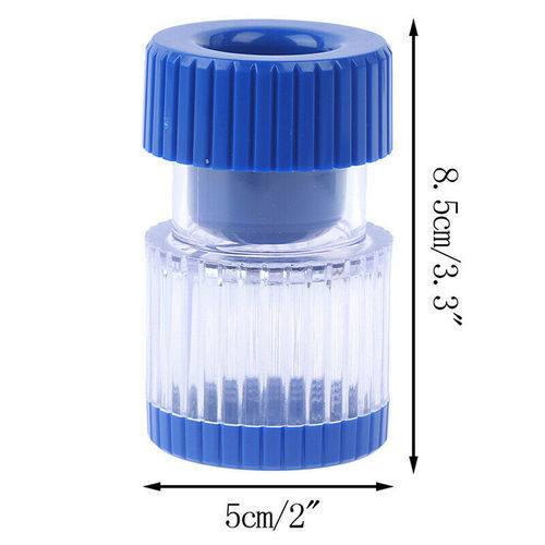 Factory Supply 1688 Recommended New Model Grinding Medicine Box Multi-functional Round Translucent Medicine Grinder