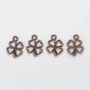 DIY retro alloy jewelry accessories multi -color optional four -leaf grass pendant Zakka manufacturers direct sales 973