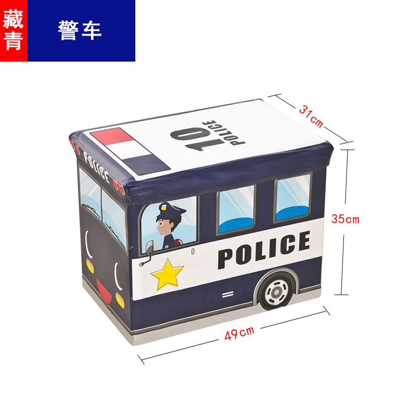 Large navy blue police car_ordinary