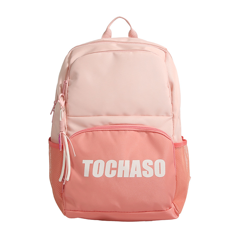 Mochila de moda para niños y niñas en contraste, letras de estilo occidental, mochila escolar de escuela primaria de gran capacidad, nueva mochila para niños transfronteriza