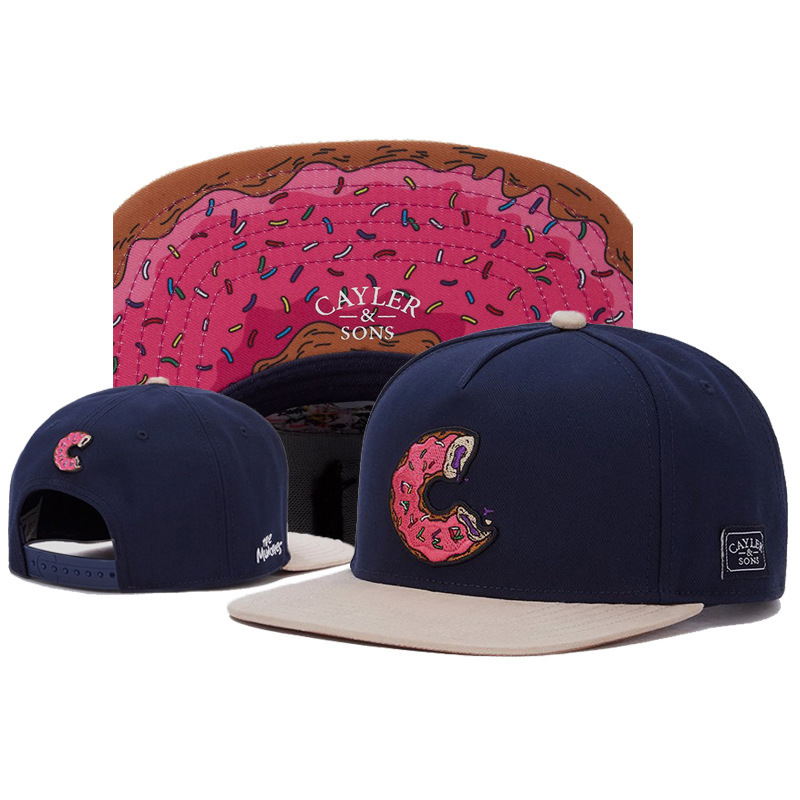 Sombrero de ala plana de comercio exterior, gorro de ajuste, gorro de coche, gorro de moda estadounidense, lote de entrega de una pieza de sol