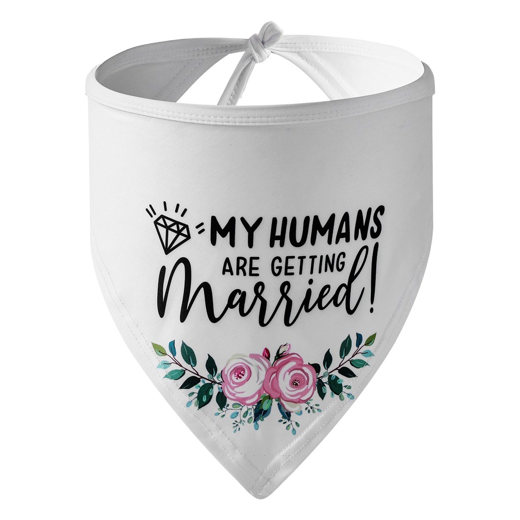 En stock transfronterizo exclusivo para mascotas bufanda de la boda Toalla de triángulo para mascotas Toalla de saliva para mascotas impresa bufanda de perro Toalla de perro