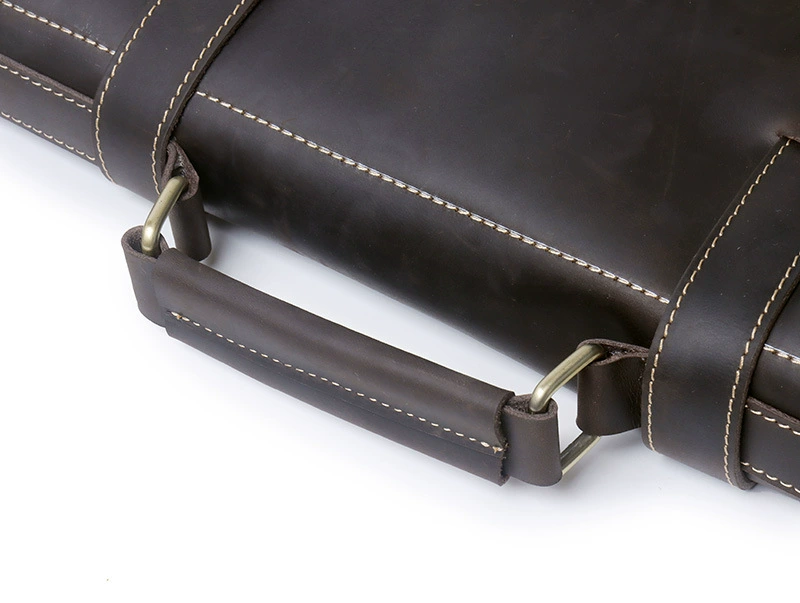 (Cross-border trading), leather handheld shoulder bag, genuine leather