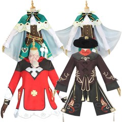 元神cos服可莉cos服リュックサック可爱いロリスーツコスプレ衣装