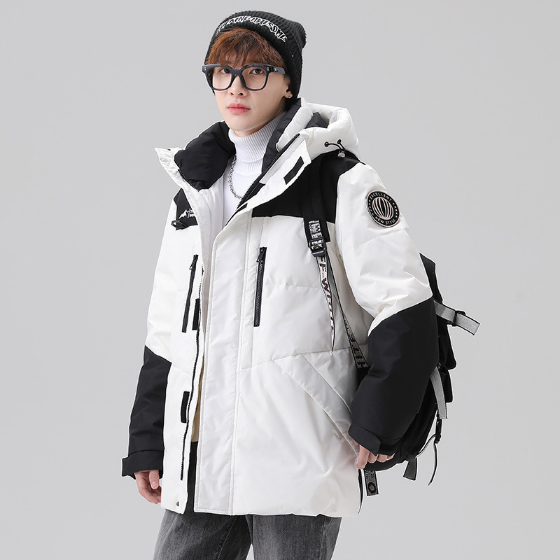 Winter men's camouflage casual down jacket