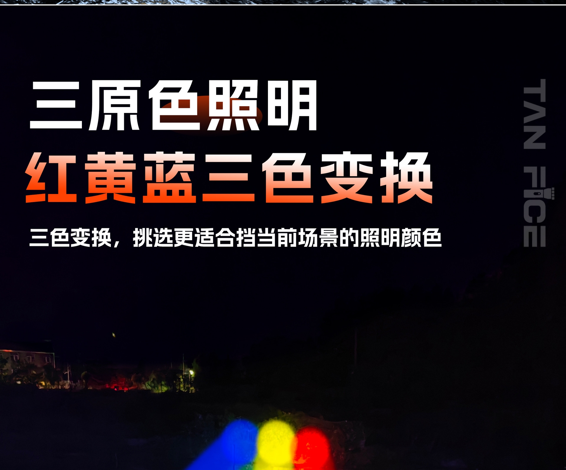 Cross-Border Hot-Selling High-Brightness Flashlight with Multi-Functional Telescopic Fixed-Focus Zoom, Outdoor Aluminum Alloy Emergency Light