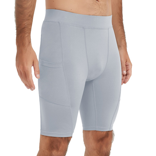 Silkgrid Sport Yoga Five Pocket Men's Summer Fitness Quick-Dry Tight Running Basketball Training Shorts