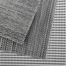 厂家批发PVC面料皮革电视墙箱包装饰汽车内饰草席纹编织人造皮革