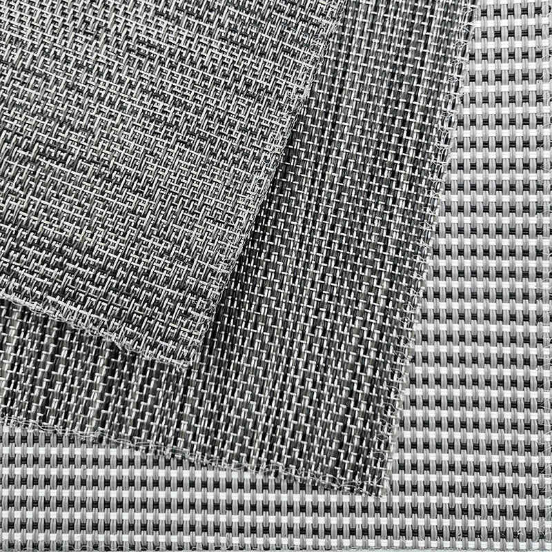 厂家批发PVC面料皮革电视墙箱包装饰汽车内饰草席纹编织人造皮革