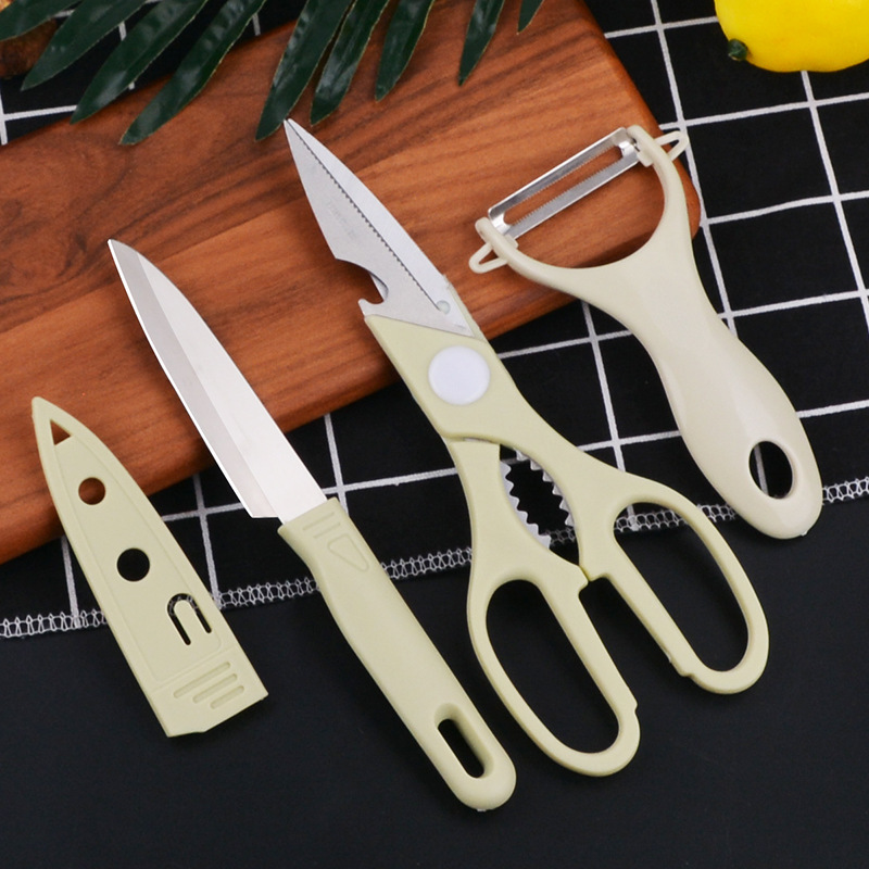 Cuchillo de frutas casero cuchillo de frutas de melón cuchillo de acero inoxidable raspador cuchillo de frutas cuchillo de acero inoxidable cuchillo de raspador cuchillo de frutas cuchillo