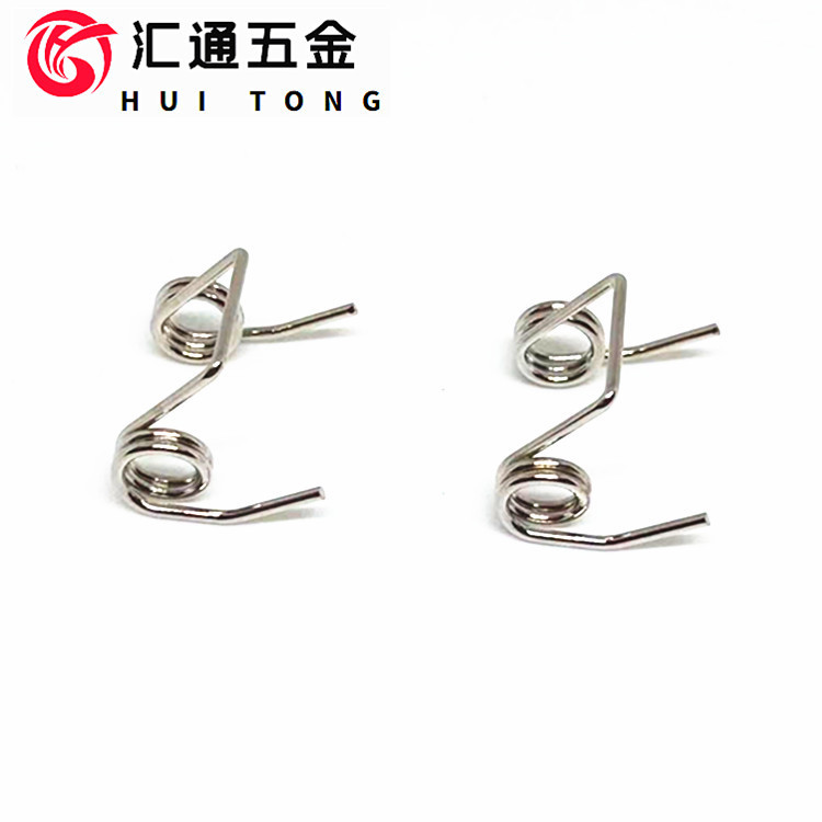 厂家直供不锈钢双扭簧扭转弹簧多种材质的弹簧双钩扭转弹簧加工