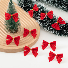 New 2-meter forest green with white edges, festive Christmas kindergarten decor—holiday colorful bunting with snowflake trim