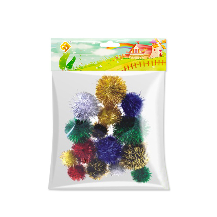 金葱球 DIY益智玩具手工材料包 圣诞配件工艺辅料葱球11704