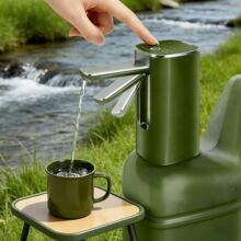 源头现货电动抽水器家用桶装水取水器折叠纯净水饮水机吸水泵户外