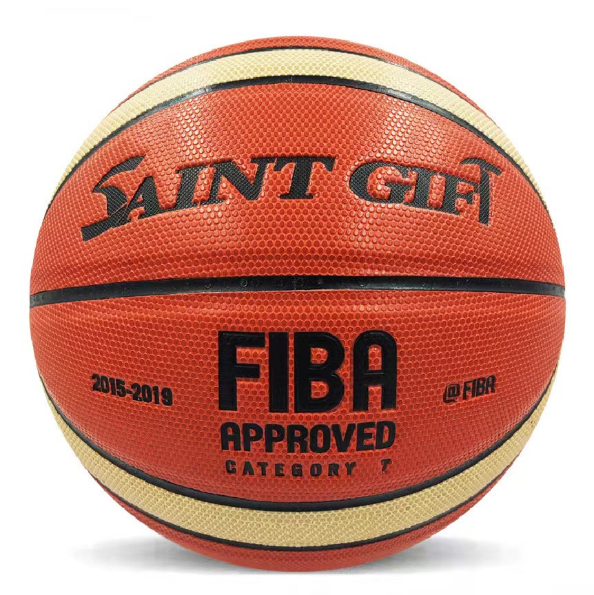 Koszykówka ze skóry naturalnej trwała piłka do sportu w hali i na zewnątrz_voghion.com